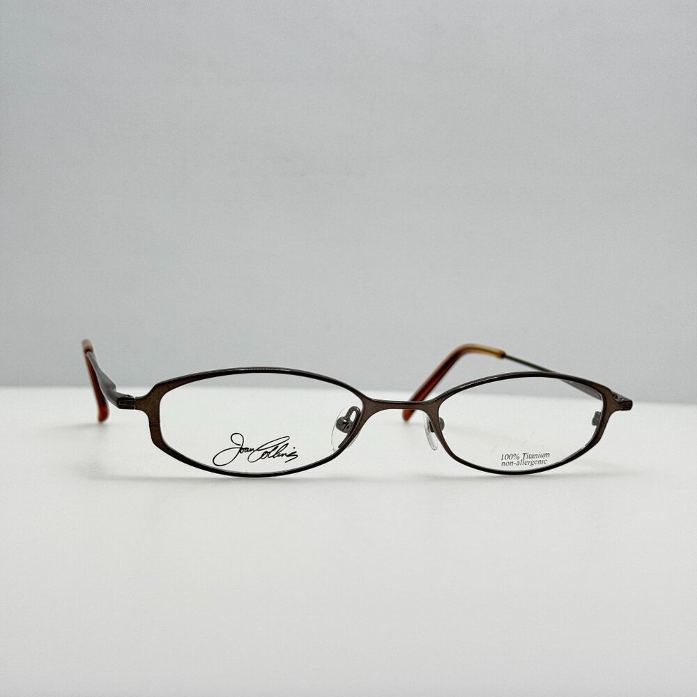 Joan Collins Eyeglasses Eye Glasses Frames 9802 Pewter 48-18-135